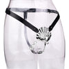 Shell Chastity Cage With Strap-On