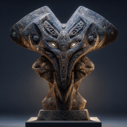 Detailed texture of Cthulhu-inspired tentacle toy with geometric suction cups.