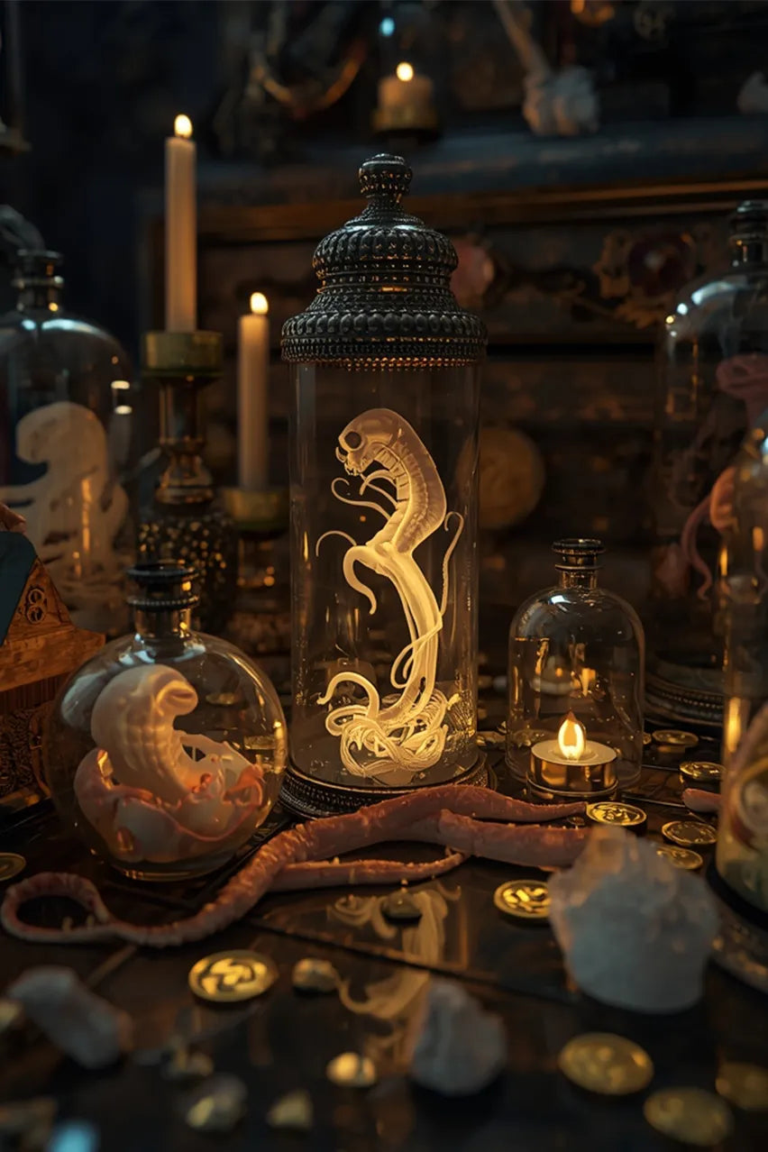 Shapeshifting Horrors collection - Inflatable monster plugs and expanding anal artifacts by The Cult of Bliss