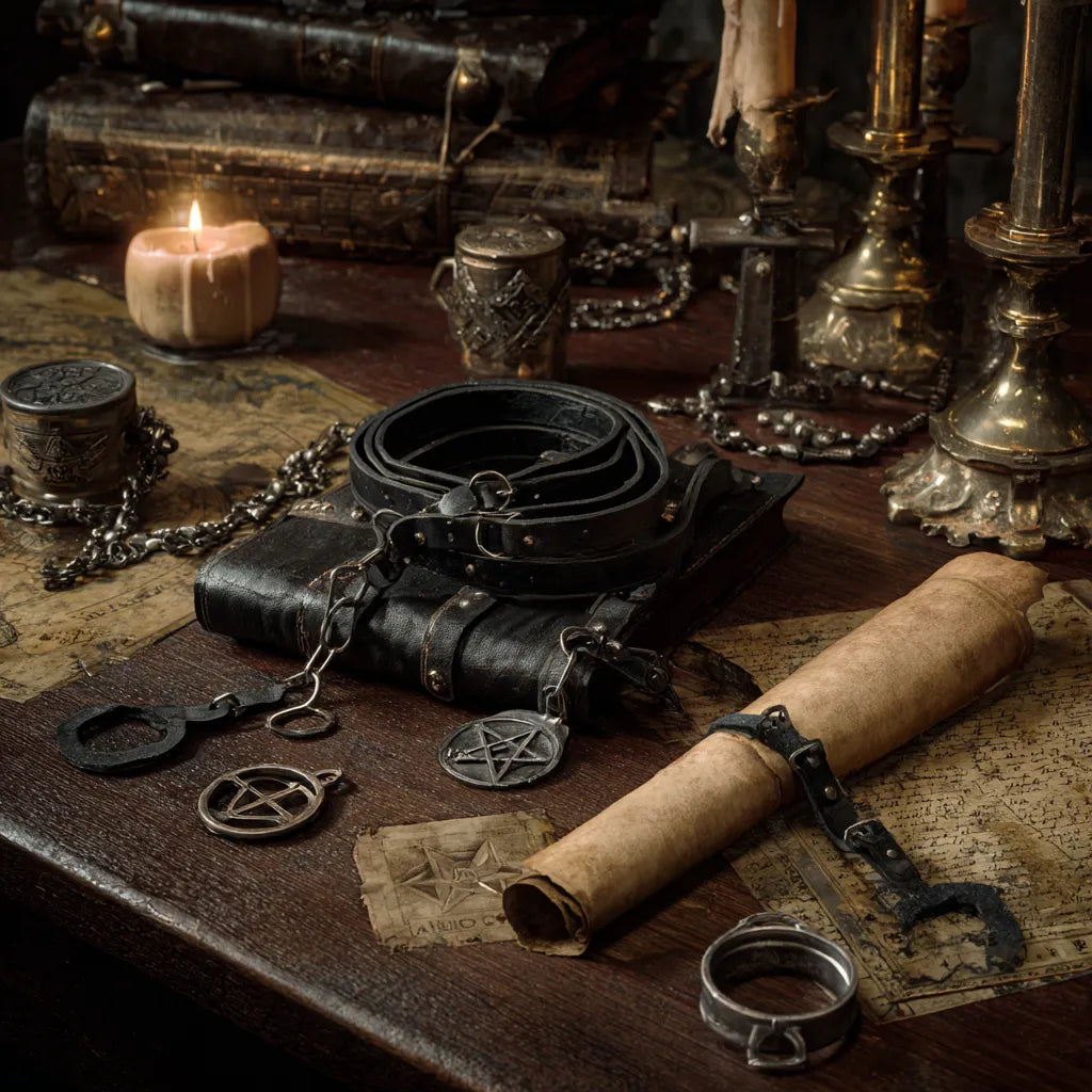 Rituals & Control collection - High-end bondage artifacts and discipline specimens by The Cult of Bliss