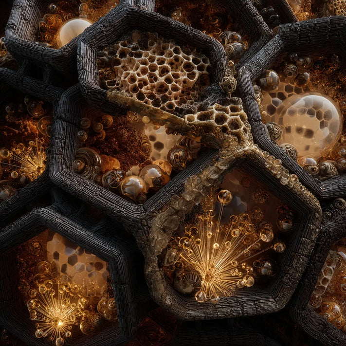 The Hive collection - Silicone ovipositor specimens and egg-laying simulation artifacts by The Cult of Bliss