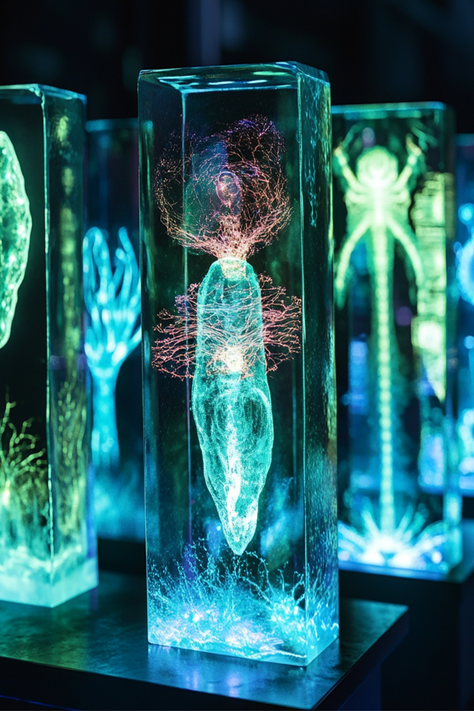 Bioluminescent Specimens (Glow-in-the-Dark Dildos)
