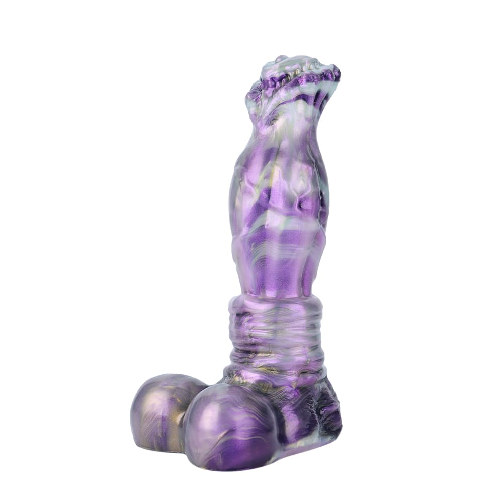 Gradient Purple Horse Dildo