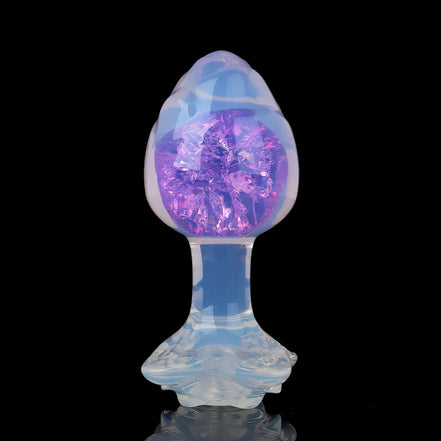 Flower Crystal Butt Plugs (Optional Accessories)