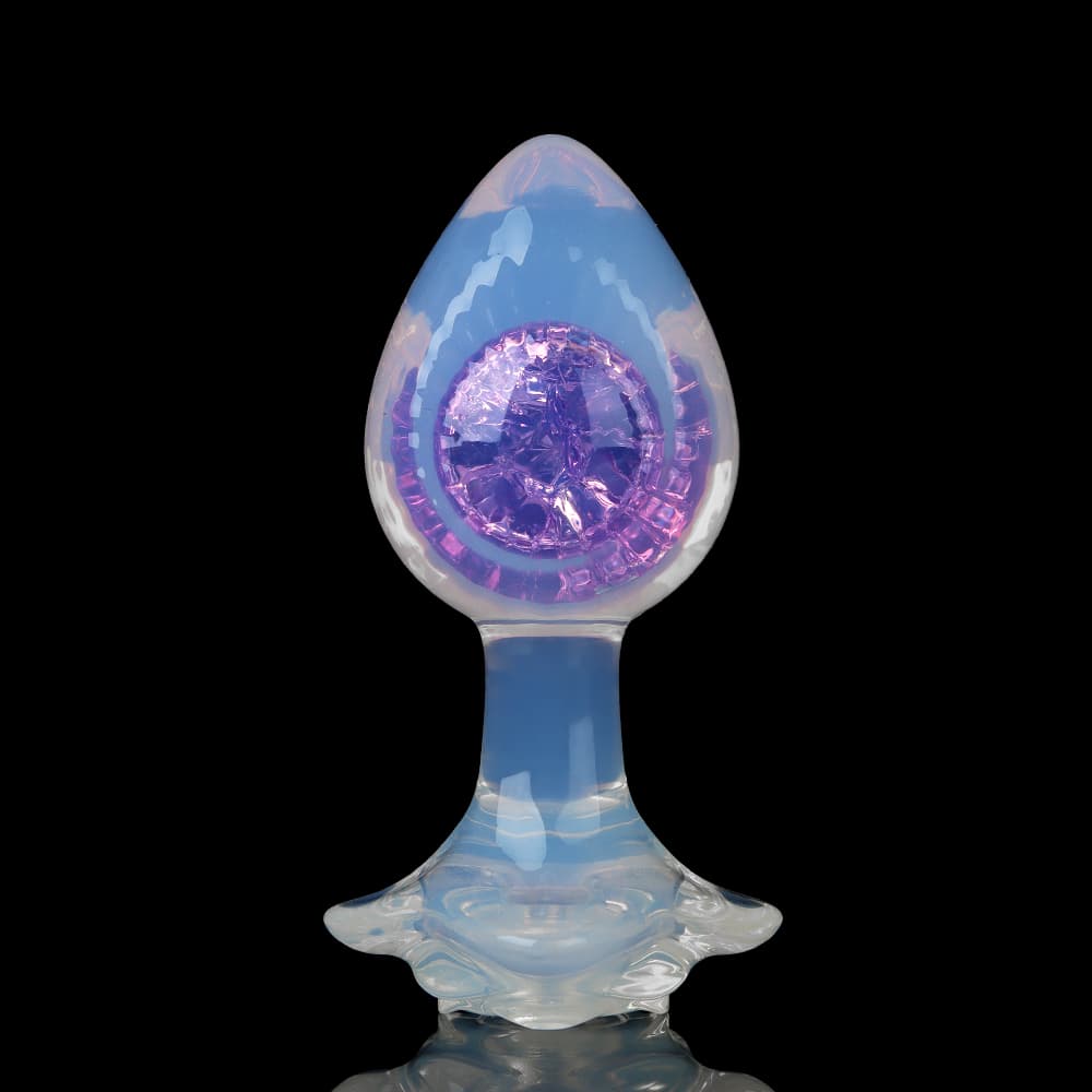 Blazing  Crystal Butt Plugs (Optional Accessories）