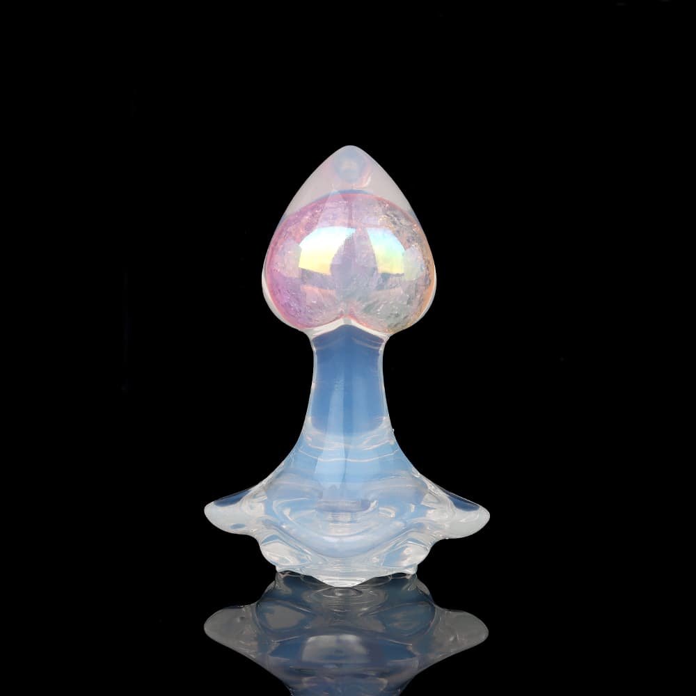 Small Heart  Crystal Butt Plugs (Optional Accessories）