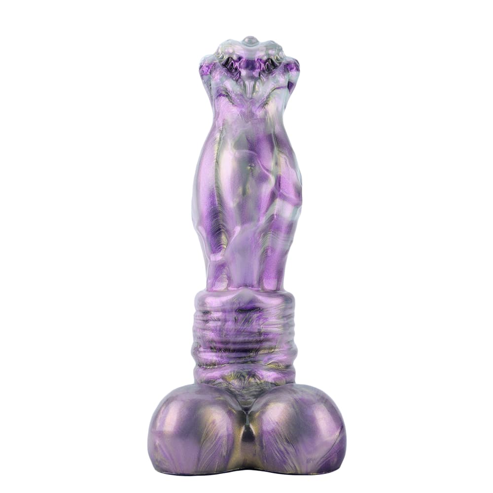 Gradient Purple Horse Dildo
