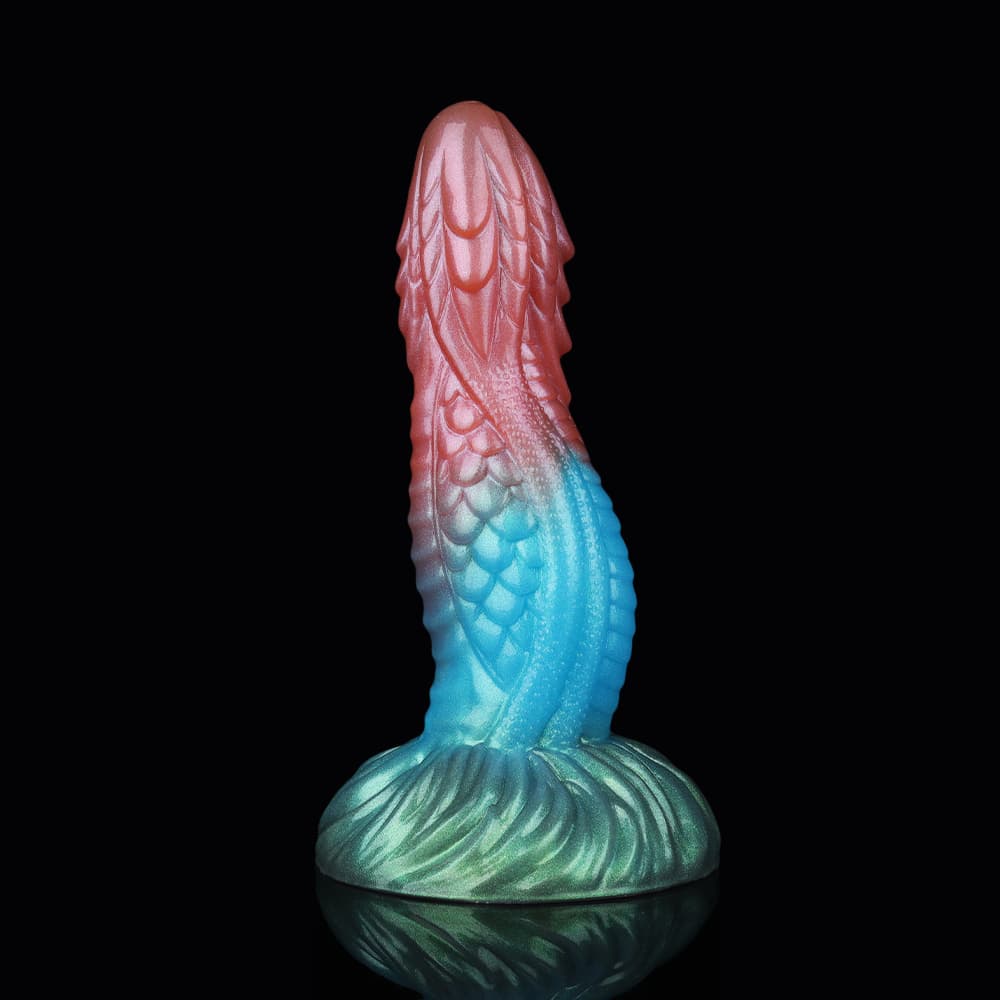 Kirin Red Blue Green Electric Vibrating Dildo