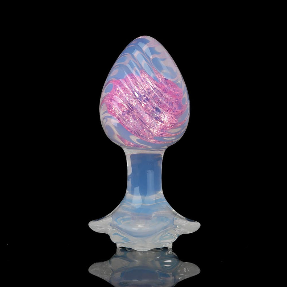 Wave Crystal Butt Plugs (Optional Accessories)
