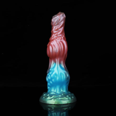 Dog Red Blue Green Electric Vibrating Dildo