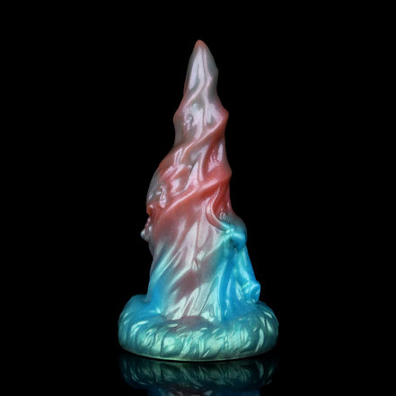 Bullhorn Red Blue Green Electric Vibrating Dildo