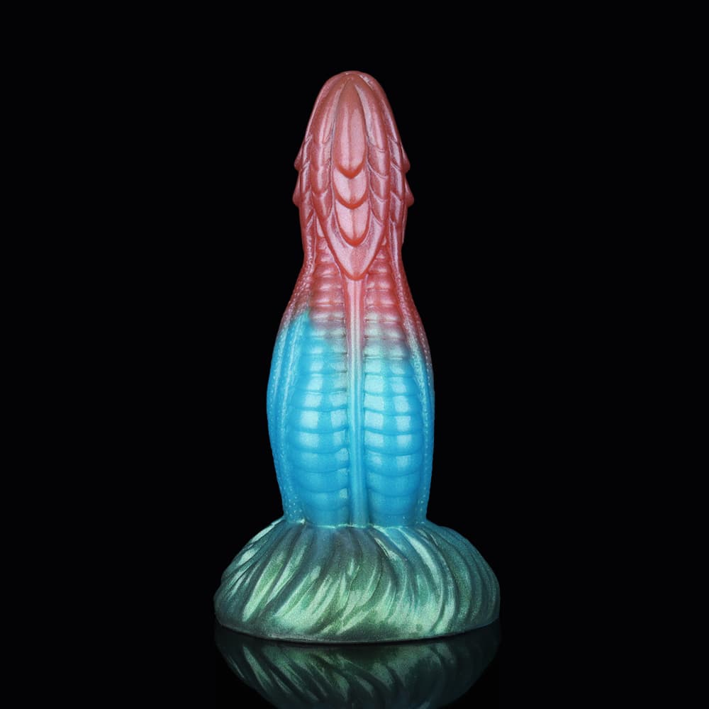 Kirin Red Blue Green Electric Vibrating Dildo