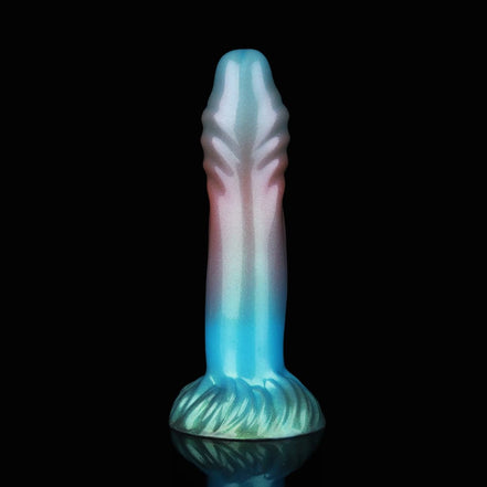 Tap Red Blue Green Electric Vibrating Dildo