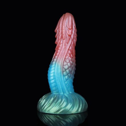 Kirin Red Blue Green Electric Vibrating Dildo