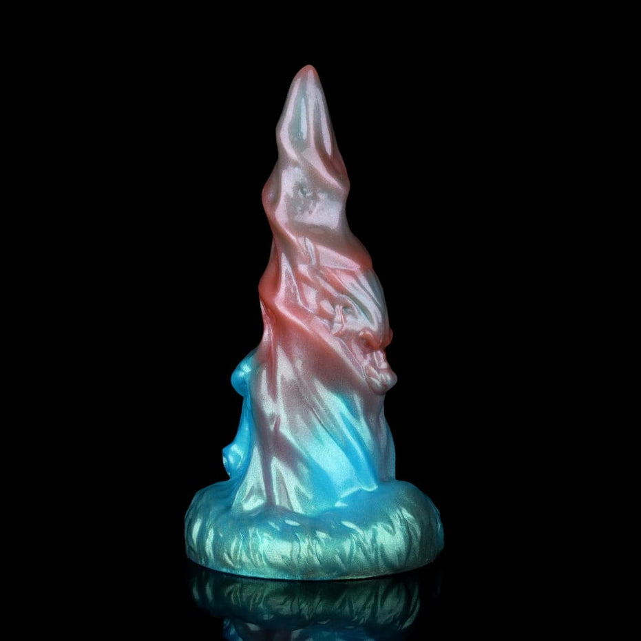 Bullhorn Red Blue Green Electric Vibrating Dildo