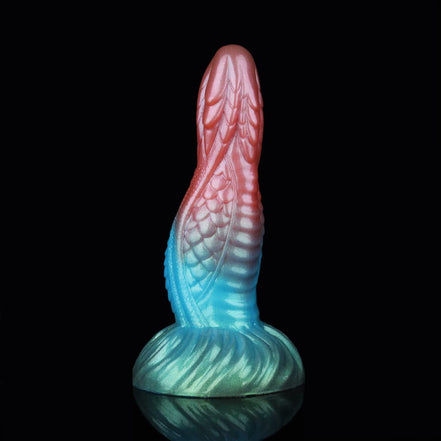 Kirin Red Blue Green Electric Vibrating Dildo