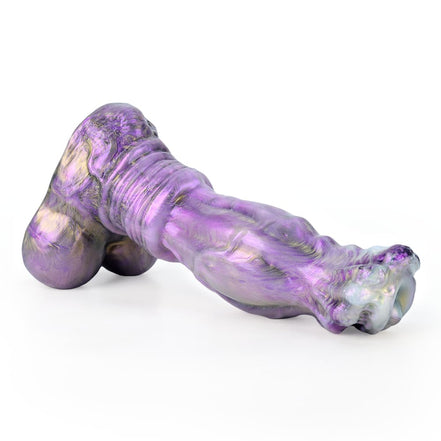 Gradient Purple Horse Dildo