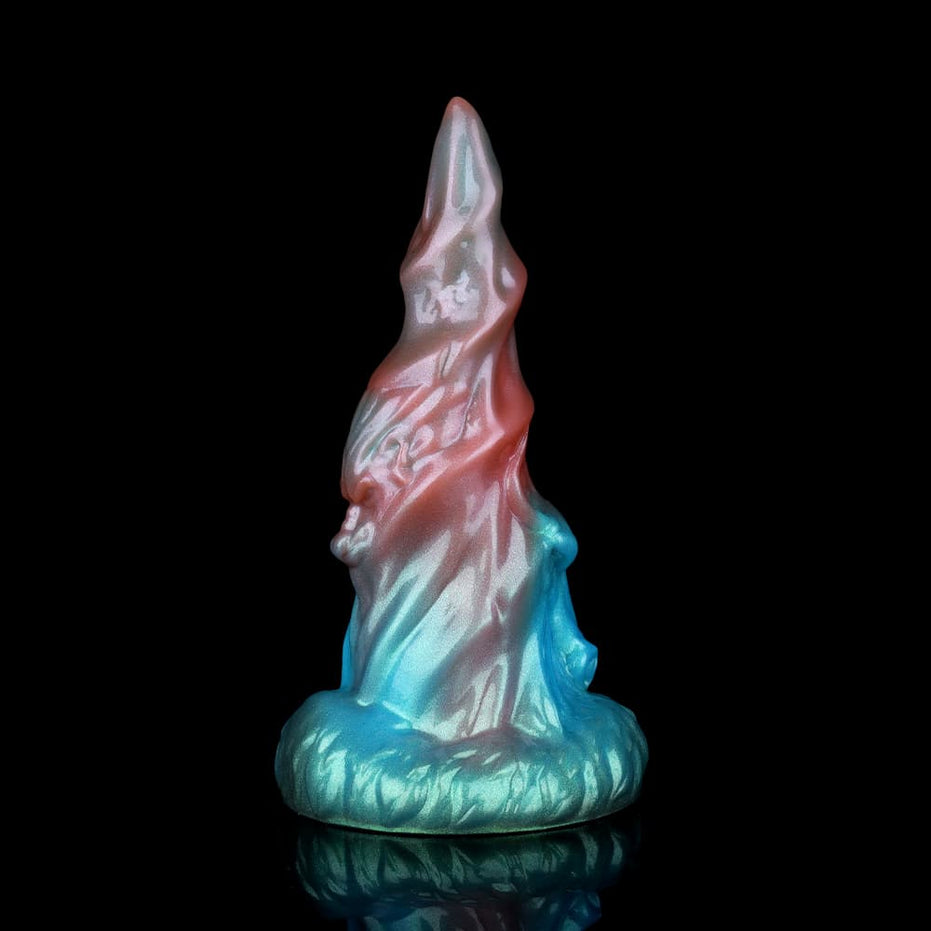 Bullhorn Red Blue Green Electric Vibrating Dildo