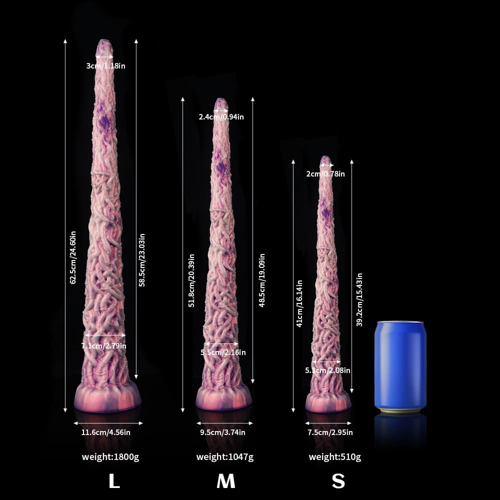 Vine Purple Tentacle Dildo