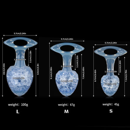 Diamond Crystal Butter Plugs - 9 Colors