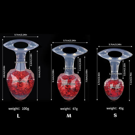 Diamond Crystal Butter Plugs - 9 Colors