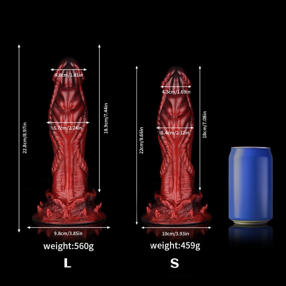 Alien Crimson Fantasy Dildo