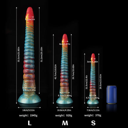 Octopus Rainbow Tentacle Dildo