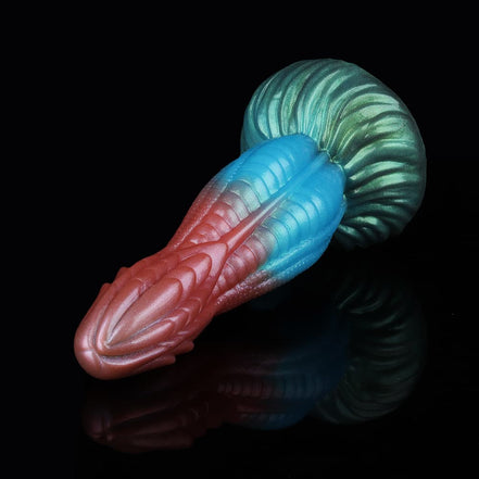 Kirin Red Blue Green Electric Vibrating Dildo