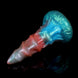 Bullhorn Red Blue Green Electric Vibrating Dildo