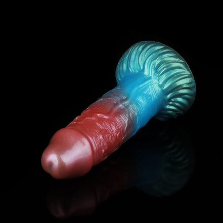 Juniper Red Blue Green Electric Vibrating Dildo