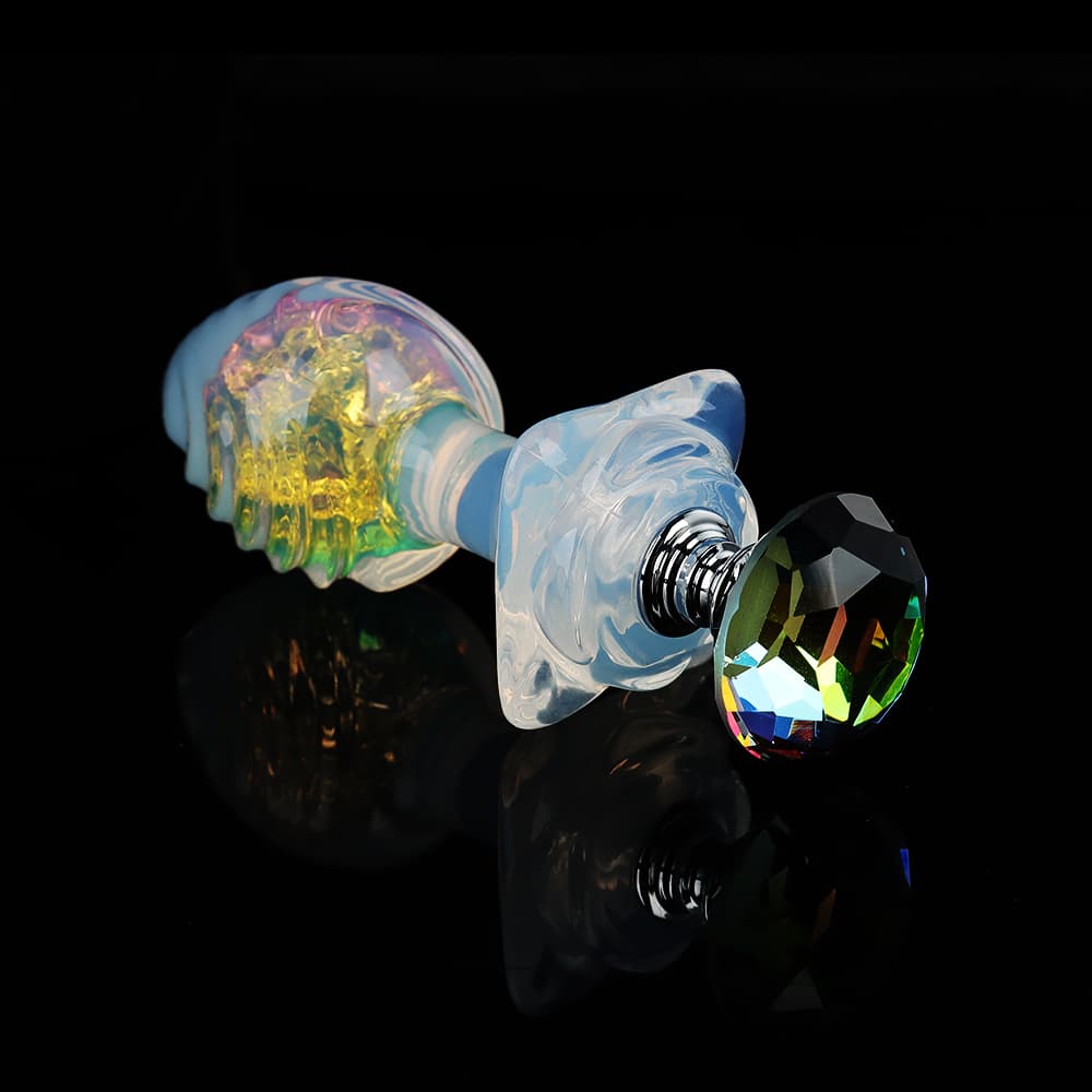 Wave Crystal Butt Plugs (Optional Accessories)