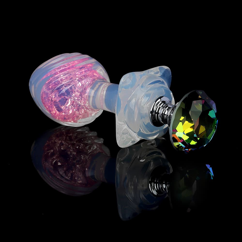 Wave Crystal Butt Plugs (Optional Accessories)