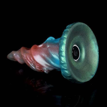 Bullhorn Red Blue Green Electric Vibrating Dildo