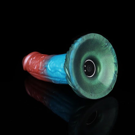 Juniper Red Blue Green Electric Vibrating Dildo