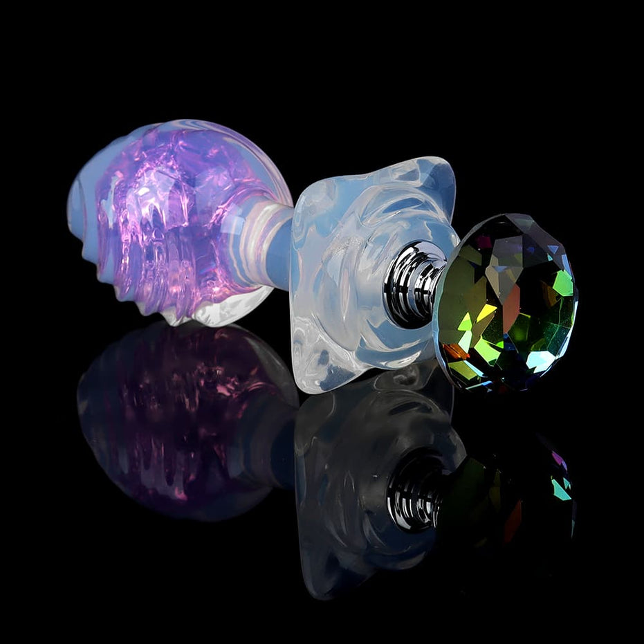 Wave Crystal Butt Plugs (Optional Accessories)