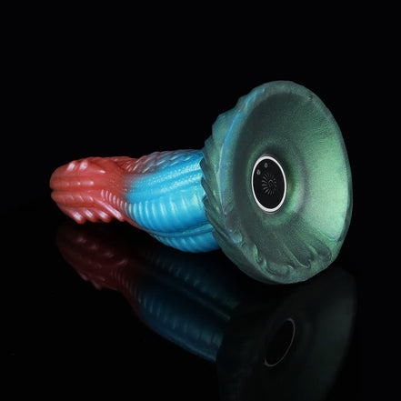 Kirin Red Blue Green Electric Vibrating Dildo