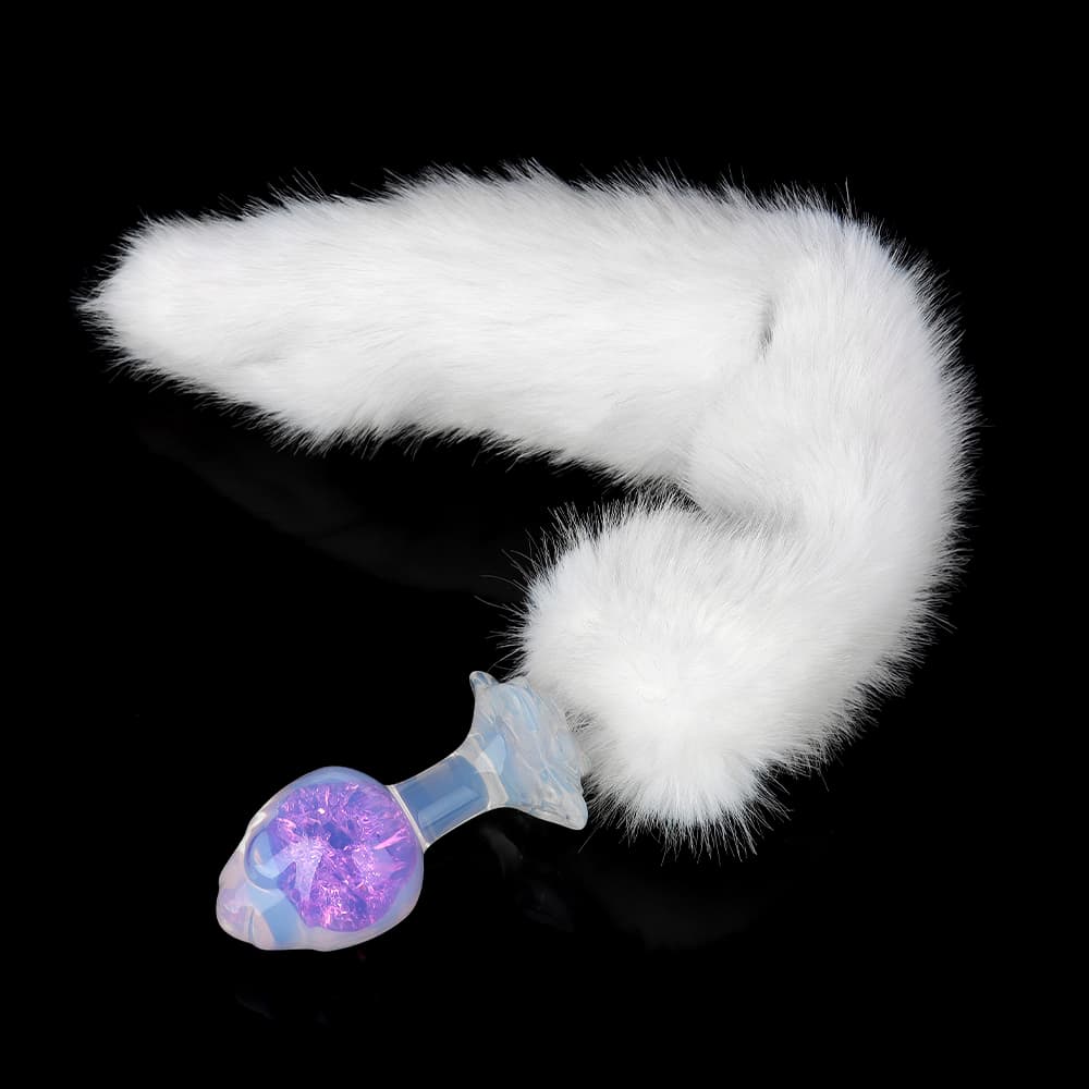 Flower Crystal Butt Plugs (Optional Accessories)