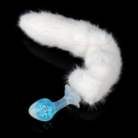 Wry Neck Crystal Butt Plugs (Optional Accessories）