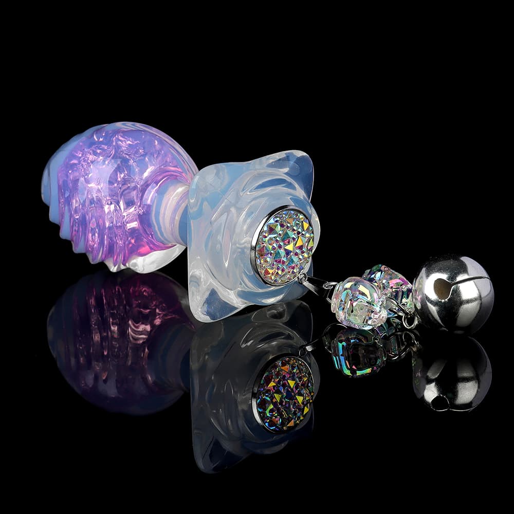 Wave Crystal Butt Plugs (Optional Accessories)