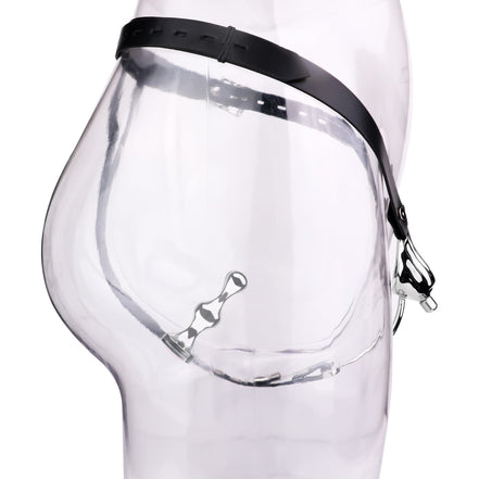 Shell Chastity Cage With Strap-On