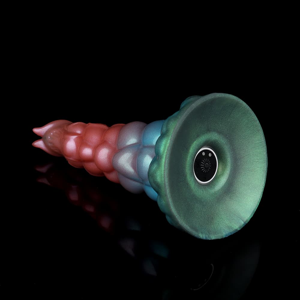 Sphinx Red Blue Green Electric Vibrating Dildo