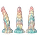 Twisted Rainbow Electric Dildo