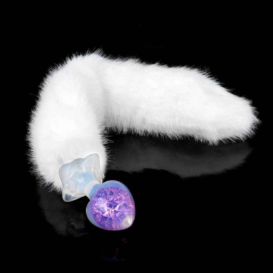 SPECIMEN-214: Peach Crystal Butt Plug | Voluptuous Tapered Design | Custom Luxury Accessories (Size M/L)