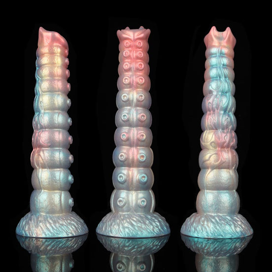 Darren Colorful Inflatable Ovipositor Dildo（5 Eggs）
