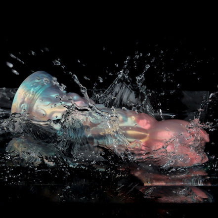 Edwiin Colorful Inflatable Ovipositor Dildo（4 Eggs）