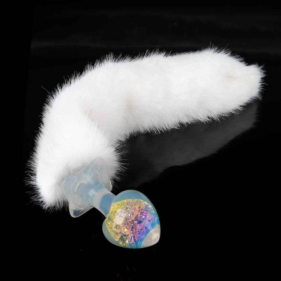 SPECIMEN-214: Peach Crystal Butt Plug | Voluptuous Tapered Design | Custom Luxury Accessories (Size M/L)