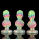 Talon Skull Gradient Pink Green Butter Plug