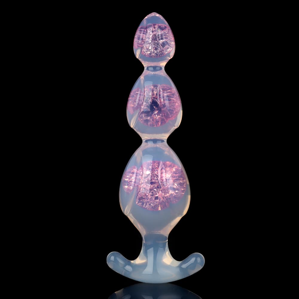 Ear Three Crystal Butter Plug