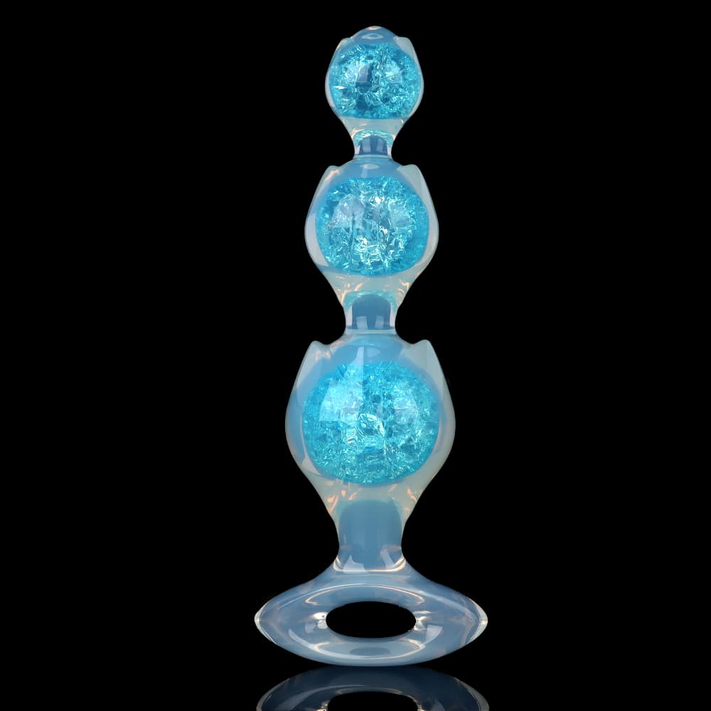 Flower Triple Crystal Butter Plug