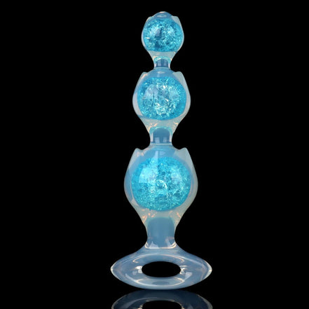 Flower Triple Crystal Butter Plug